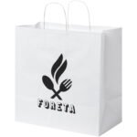Sac en papier Kraft 80-90 g/m² avec poignées torsadées, 34 x 20 x 35 cm – Image 7