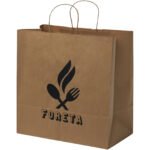 Sac en papier Kraft 80-90 g/m² avec poignées torsadées, 34 x 20 x 35 cm – Image 8
