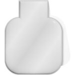 Aimant carré RFX™ réfléchissant en PVC M-10 RFX™ – Image 6