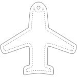 Attache réfléchissante plate en PVC H-09 RFX™ – Image 4