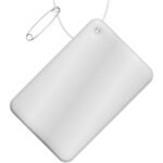 Attache réfléchissante rectangulaire en PVC H-10 RFX™, petit modèle – Image 5