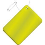 Attache réfléchissante rectangulaire en PVC H-10 RFX™, petit modèle – Image 6