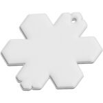 Attache réfléchissante en PVC en forme de flocon de neige H-10 RFX™ – Image 3