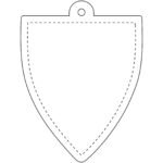 Attache réfléchissante en TPU en forme de badge H-12 RFX™ – Image 4
