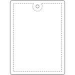 Attache réfléchissante rectangulaire en PVC H-12 RFX™, grand modèle – Image 4