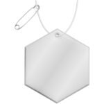 Attache réfléchissante hexagonale en PVC H-12 RFX™ – Image 5