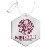 Attache réfléchissante hexagonale en TPU H-12 RFX™ – Image 2