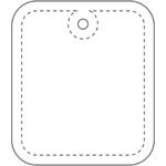 Attache réfléchissante rectangulaire en PVC H-20 RFX™, XXL – Image 4