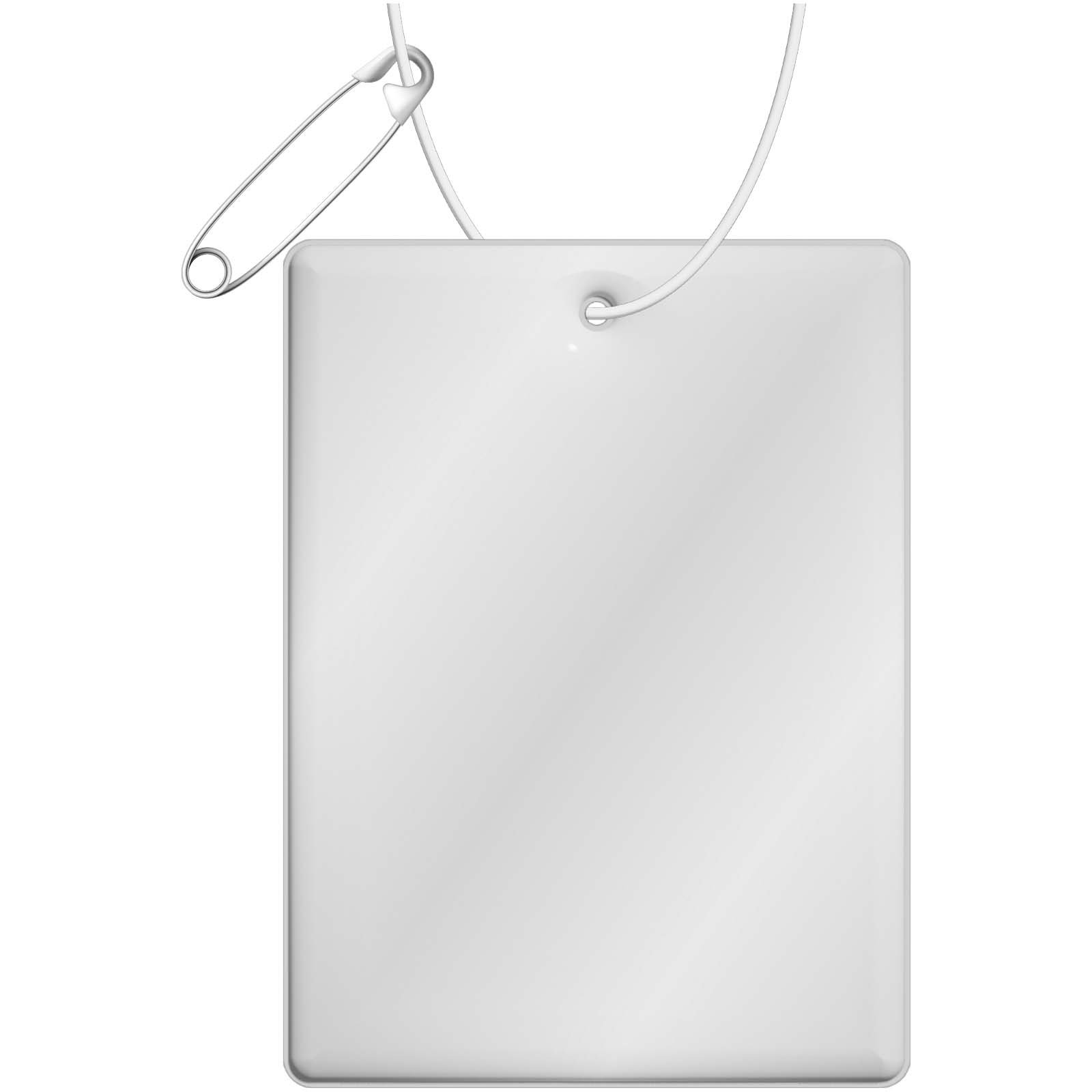 1PR13501-1 Grande attache rectangulaire légère RFX™ H-12 en PVC réfléchissant – Image 1