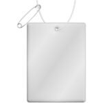 Grande attache rectangulaire légère RFX™ H-12 en PVC réfléchissant – Image 5