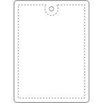 Grande attache rectangulaire légère RFX™ H-12 en PVC réfléchissant – Image 4