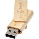 Clé USB Rotate en bois – Image 3