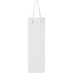 Sac de bouteille de vin en papier 170 g/m2 integra fait à la main avec poignées torsadées en plastique, 12 x 9 x 37 cm – Image 3