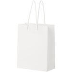 Sac en papier 170 g/m2 intégra fait à la main avec poignées torsadées en plastique, 18 x 9 x 23 cm – Image 4
