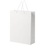 Sac en papier 170 g/m2 integra fait à la main avec poignées torsadées en plastique, 31 x 12 x 41 cm – Image 4