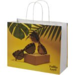 Sac en papier Kraft 120 g/m2avec poignées torsadées, 31 x 12 x 25 cm – Image 9