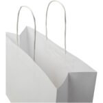 Sac en papier Kraft 120 g/m2avec poignées torsadées, 31 x 12 x 25 cm – Image 6