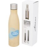 Bouteille isotherme Vasa imitation bois sous vide avec couche de cuivre de 500 ml – Image 3