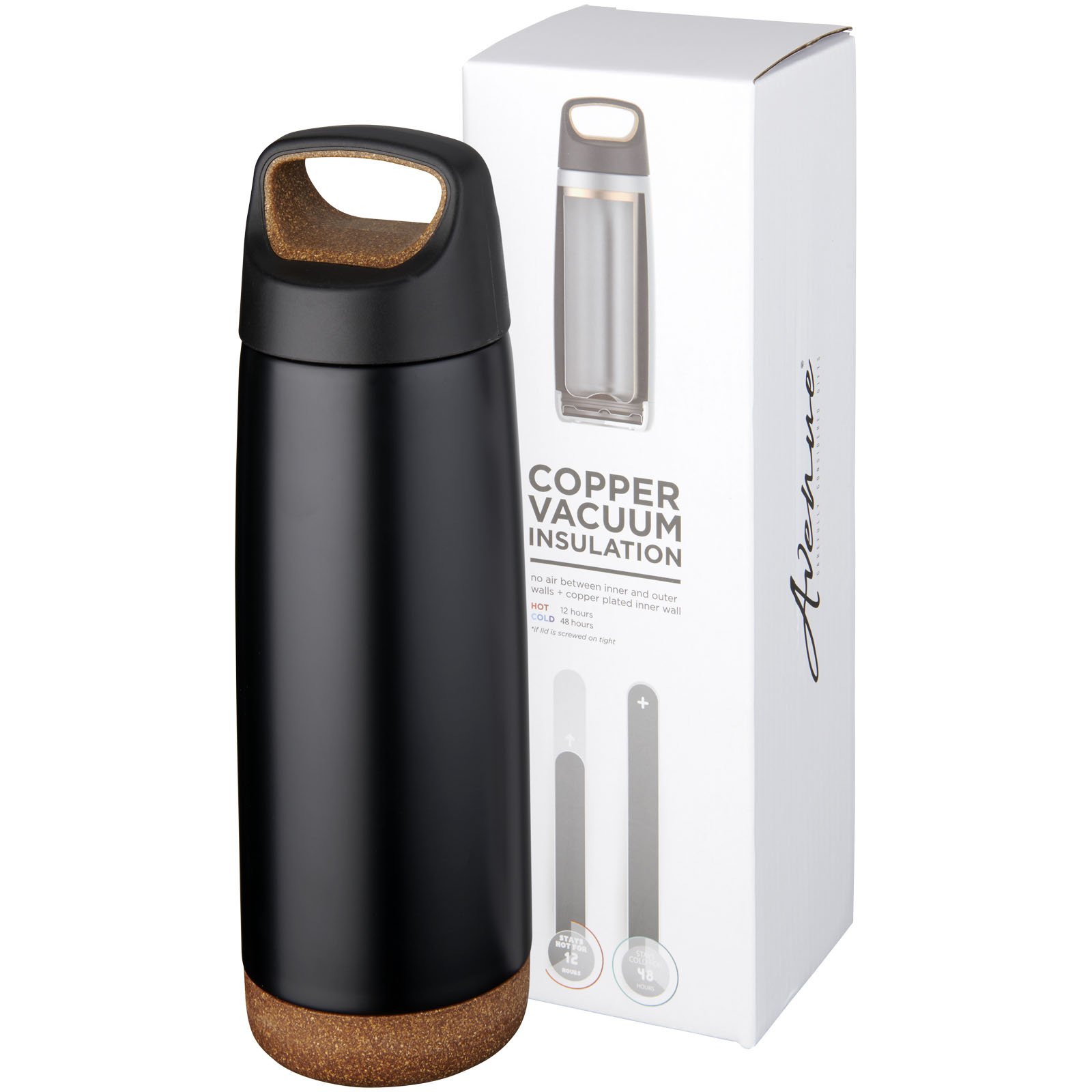 10056500-1 Bouteille de sport 600ml avec isolation par le vide et couche de cuivre Valhalla – Image 1