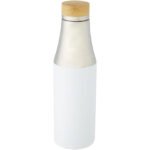 Bouteille Hulan de 540 ml en acier inoxydable avec  cuivre et isolation par le vide avec couvercle en bambou – Image 8