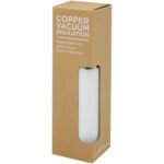 Bouteille Hulan de 540 ml en acier inoxydable avec  cuivre et isolation par le vide avec couvercle en bambou – Image 6