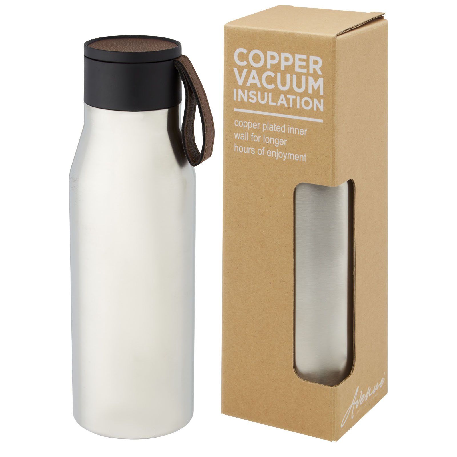 10066881-1 Bouteille Ljungan de 500 ml en acier inoxydable avec isolation par le vide et couche de cuivre – Image 1
