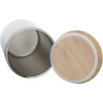 Gobelet Lagan de 330 ml en acier inoxydable avec isolation par le vide et couche de cuivre, avec couvercle en bambou – Image 8