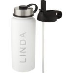 Bouteille de sport isotherme Supra 1 l avec couche de cuivre et 2 couvercles – Image 4