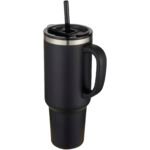 Mug Sydney 1200 ml double paroi certifié RCS avec isolation par le vide et couche de cuivre avec paille – Image 14