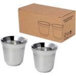 Ensemble de tasses à espresso en acier inoxydable Duo de 80 ml certifié RCS – Image 8