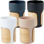 Gobelet Fika de 340 ml avec couvercle en bambou – Image 5