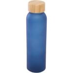 Bouteille en verre sodocalcique mat Lume de 500 ml avec couvercle en bambou – Image 8