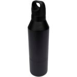 Bouteille isotherme Odessy de 600 ml en acier inoxydable recyclé RCS avec gobelet de 300 ml – Image 8