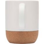 Mug Billie en céramique pour sublimation de 300 ml avec détails en liège – Image 4