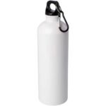 Bouteille d'eau Oregon de 750 ml simple paroi en acier recyclé certifié RCS avec mousqueton – Image 6