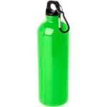 Bouteille d'eau Oregon de 750 ml simple paroi en acier recyclé certifié RCS avec mousqueton – Image 15