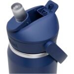 Bouteille d’eau en acier inoxydable de 750 ml avec paille à clapet Camelbak® Thrive Flip VSS – Image 4
