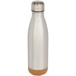 Bouteille d’eau Cove de 500 ml en acier inoxydable isolée sous vide et à double paroi avec détails en liège – Image 8