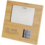 Cadre photo Sasa en bambou avec thermomètre – Image 3