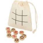 Jeu de morpion Whorl en bois