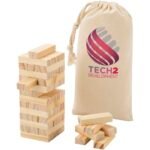 Jeu de tour empilable Jumble en bois – Image 3