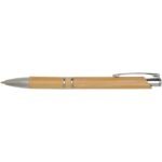 Stylo bille Wicker en bambou (encre noire) – Image 2