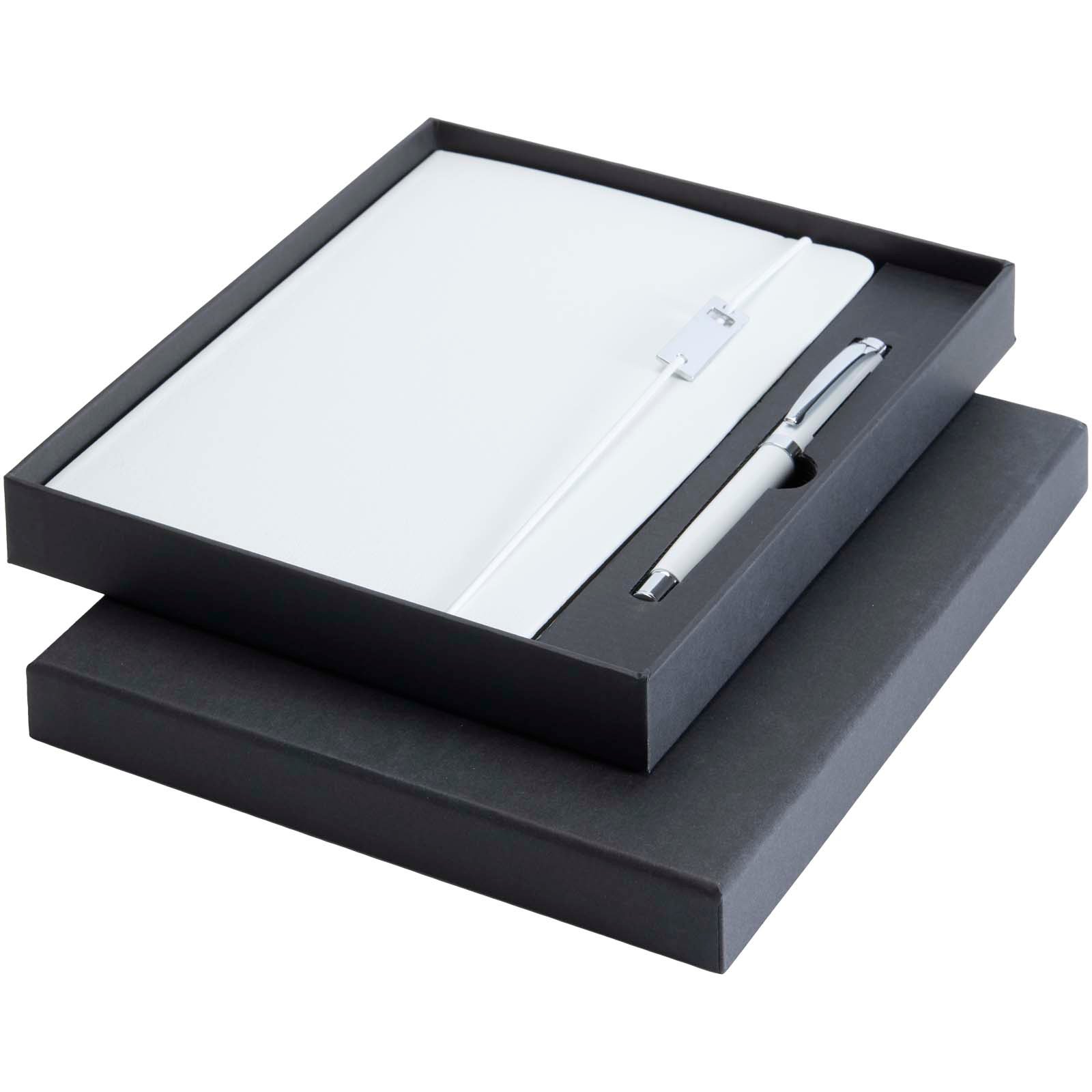 10625801-1 Ensemble carnet à couverture rigide A5 et stylo roller Legato Elegance – Image 1