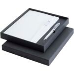 Ensemble carnet à couverture rigide A5 et stylo roller Legato Elegance – Image 9