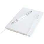Ensemble carnet à couverture rigide A5 et stylo roller Legato Elegance – Image 6