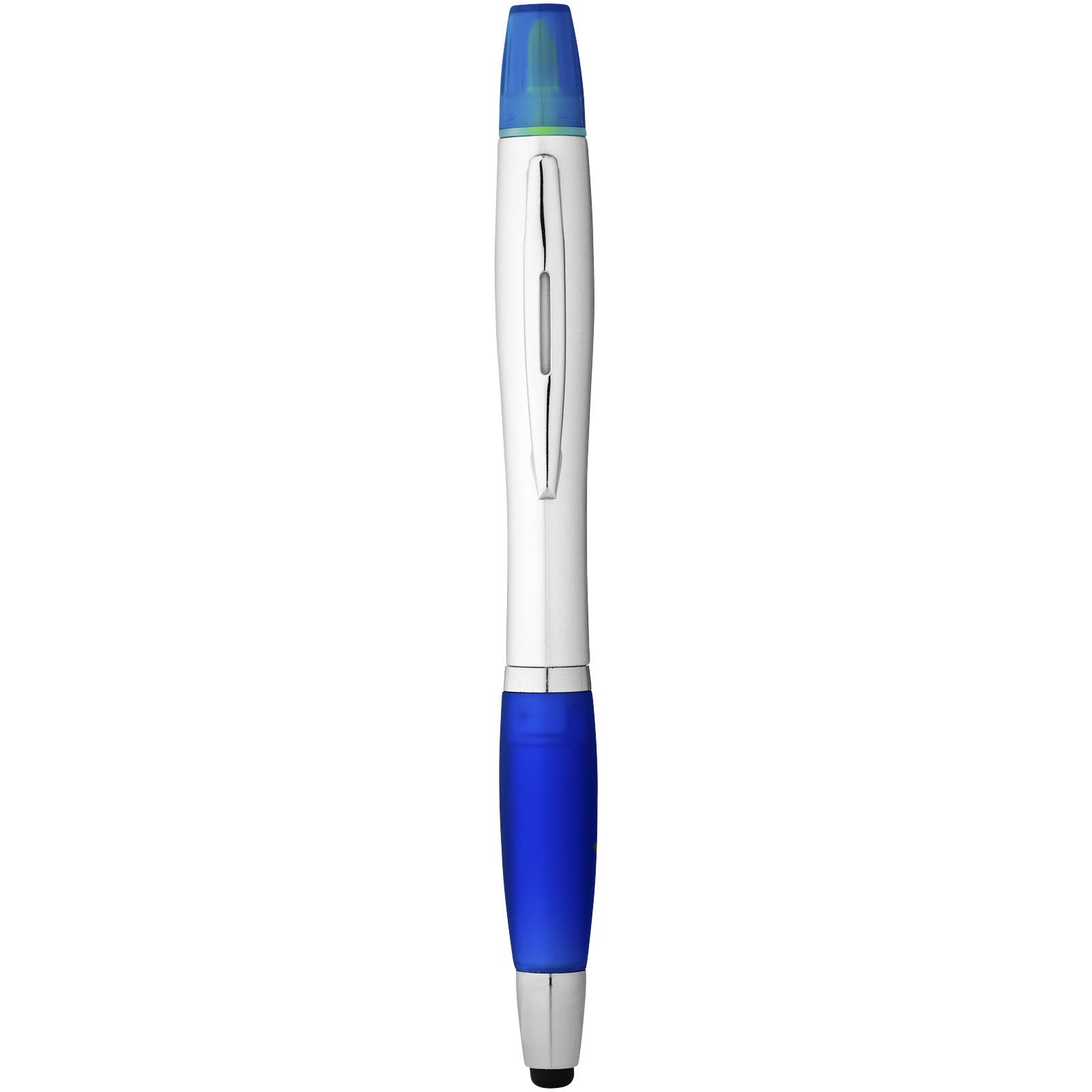10658101-1 Stylo bille avec fonction stylet et surligneur Nash (encre noire) – Image 1