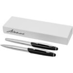 Kit avec Stylo bille stylet et stylo roller Geneva (encre bleue) – Image 7
