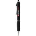 Stylo stylet coloré avec grip noir Nash (encre bleue) – Image 3