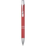Stylo bille rétractable en aluminium Moneta (encre bleue) – Image 10