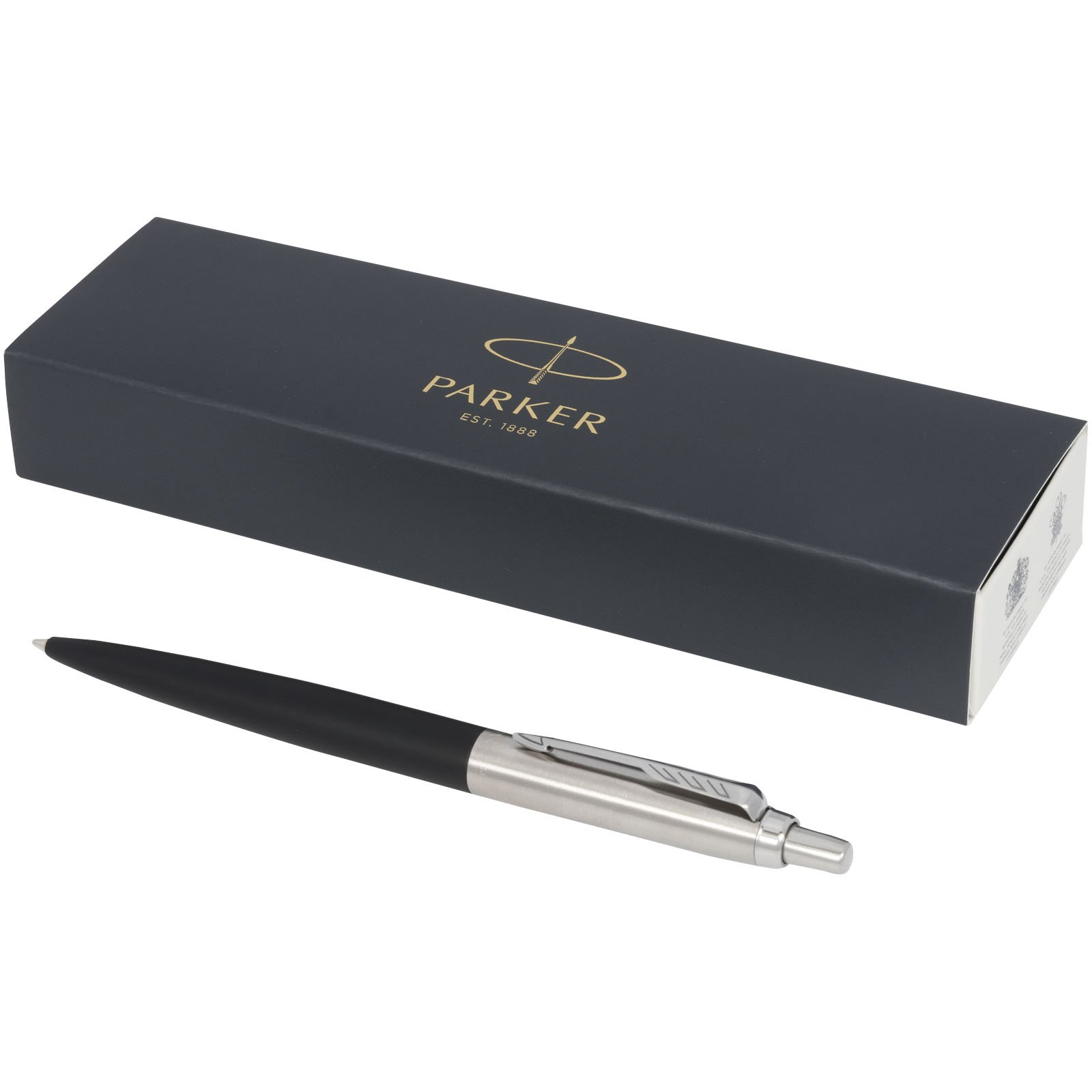 10732700-1 Stylo bille mat Jotter XL Parker avec finitions chrome (encre bleue) – Image 1